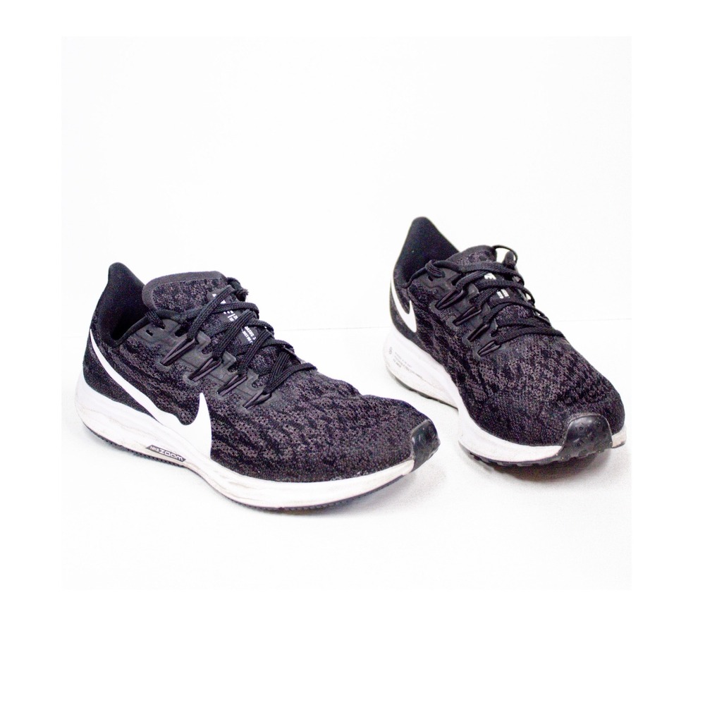 Nike Air Zoom Pegasus 36 Sneakers Black / White Athletic Shoes Women's Size 7 - Picture 7 of 7